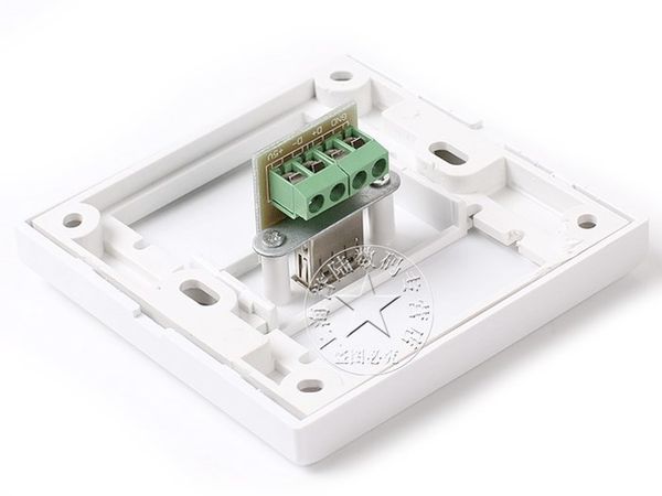 Đế bắt vít USB 2.0 âm tường - Phụ Kiện Điện Tử Việt Nam