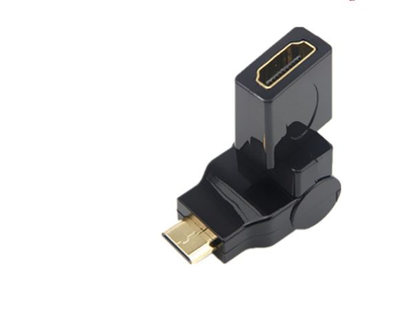 Đầu chuyển đổi Mini HDMI sang HDMI Female bẻ góc 360 độ - Phụ Kiện Điện Tử Việt Nam