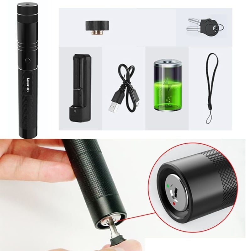 Đèn laser xanh siêu sáng dùng cho màn hình led,công trình giá rẻ Laser 303 - Phụ Kiện Điện Tử Việt Nam