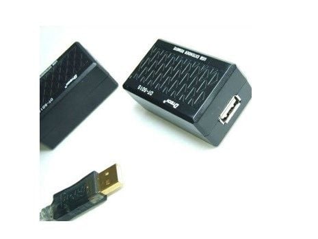 Bộ chuyển đổi USB sang RJ45 DTECH DT-5015. Nối dài tới 50m khi dùng cho máy in, usb flash và 100m dùng cho chuột, bàn phím - Phụ Kiện Điện Tử Việt Nam