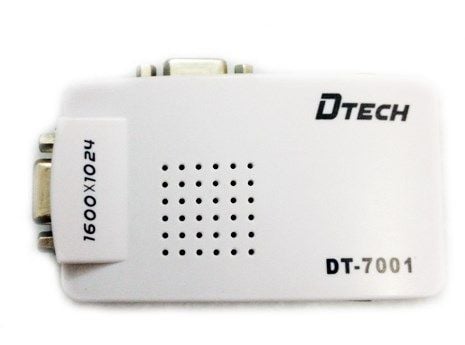 Bộ chuyển đổi VGA sang S-video và AV Dtech DT-7001 - Phụ Kiện Điện Tử Việt Nam