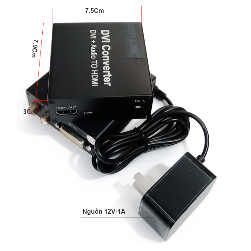 DVI AUDIO SANG HDMI