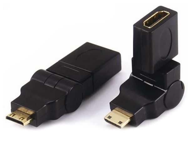 Đầu chuyển đổi Mini HDMI sang HDMI Female bẻ góc 360 độ - Phụ Kiện Điện Tử Việt Nam