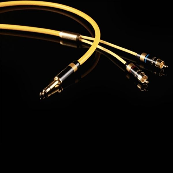 Cáp Audio 6.5mm stereo to 2 RCA Nobility Eagle E-280EK OCC 6N 1 mét - Phụ Kiện Điện Tử Việt Nam