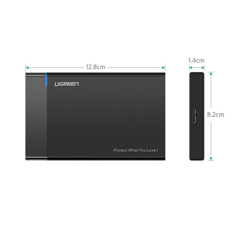 hdd box sata 2.5 inches usb 3.0 ugreen 30848