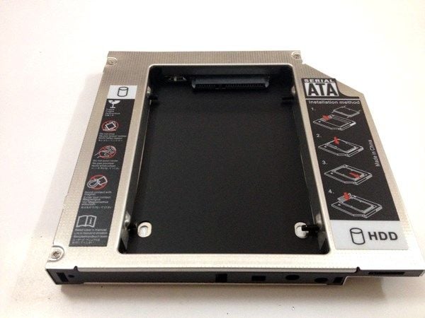 Second HDD Caddy Bay- Lắp ổ cứng thứ 2 cho laptop qua khay CD- Loại dầy 129mm*128mm*12.7mm - Phụ Kiện Điện Tử Việt Nam
