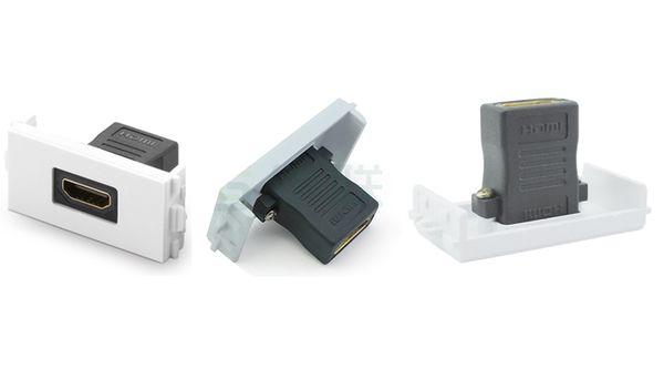 Đế HDMI âm tường loại thẳng và bẻ góc chính hãng UGREEN 20317 20318 - Phụ Kiện Điện Tử Việt Nam
