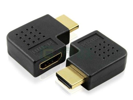 Đầu đổi góc HDMI 90 độ cong khuỷu tay chuẩn M/F - Phụ Kiện Điện Tử Việt Nam