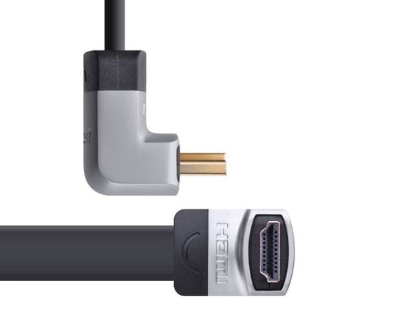 Cáp HDMI Ugreen đầu bẻ góc 90 độ (bẻ xuống) 1M 1.5M 2M 3M hỗ trợ 4K 30Hz - Phụ Kiện Điện Tử Việt Nam