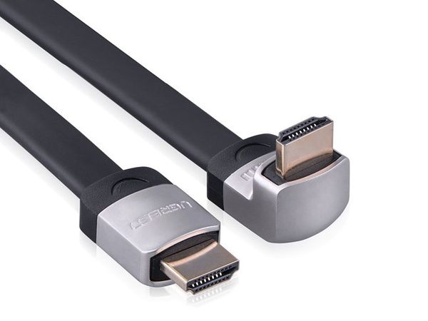 Cáp HDMI Ugreen đầu bẻ góc 90 độ (bẻ xuống) 1M 1.5M 2M 3M hỗ trợ 4K 30Hz - Phụ Kiện Điện Tử Việt Nam