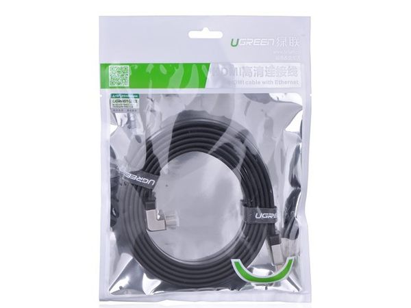 Cáp HDMI Ugreen đầu bẻ góc 90 độ (bẻ xuống) 1M 1.5M 2M 3M hỗ trợ 4K 30Hz - Phụ Kiện Điện Tử Việt Nam