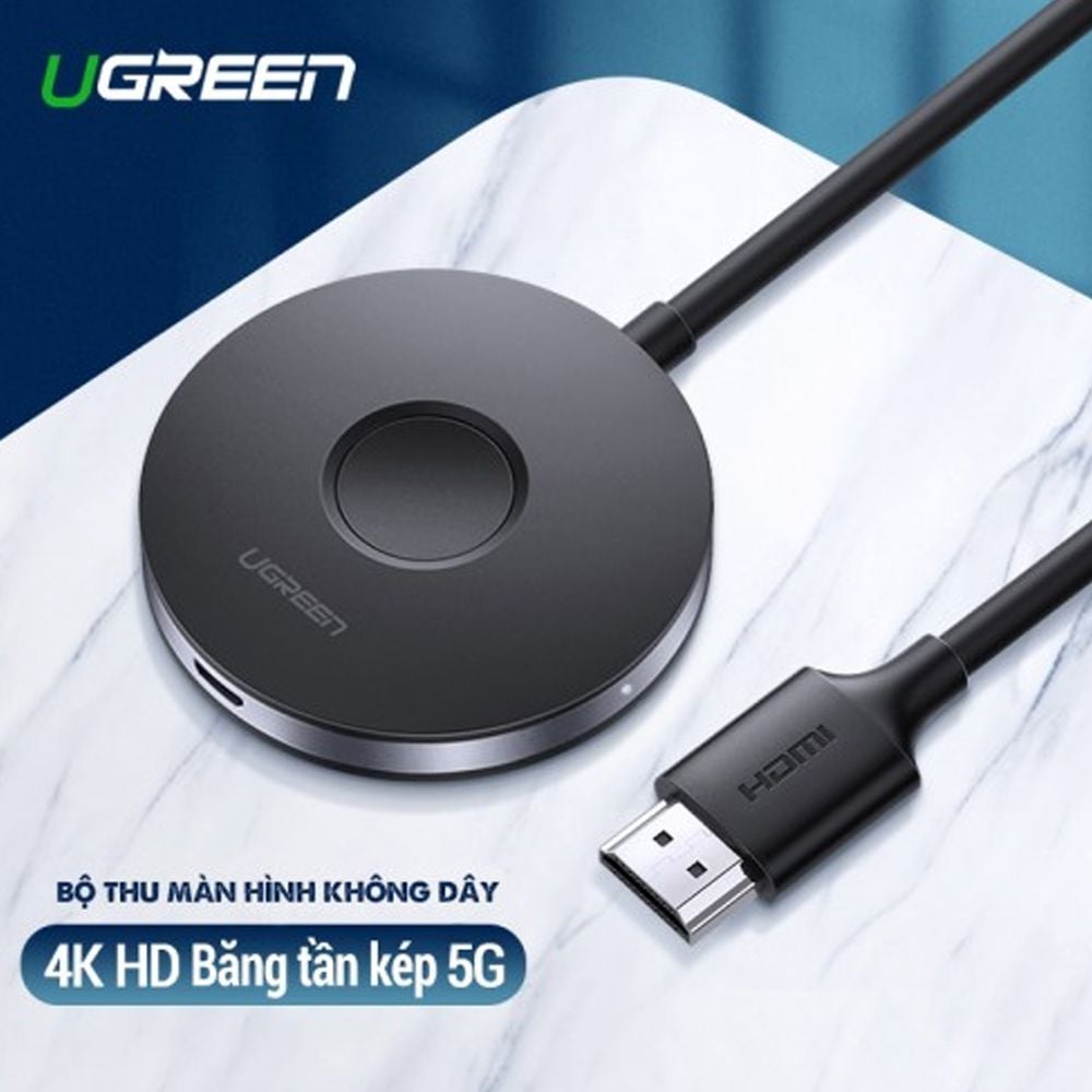 Bộ nhận HDMI không dây băng tần kép 4K@30Hz Ugreen CM242 10944 - Phụ Kiện Điện Tử Việt Nam