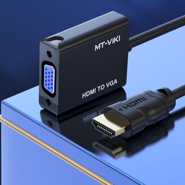 Cáp Chuyển HDMI to VGA MT-ViKi Hỗ Trợ Độ Phân Giải Full HD 1080P MT-M02 - Phụ Kiện Điện Tử Việt Nam