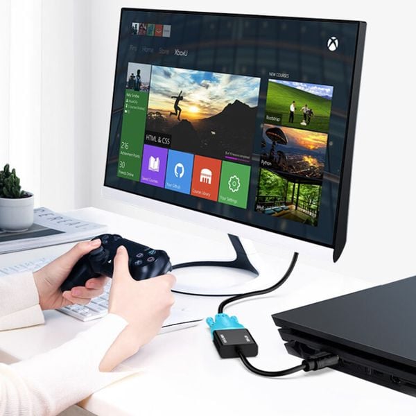 Cáp Chuyển HDMI to VGA MT-ViKi Hỗ Trợ Độ Phân Giải Full HD 1080P MT-M02 - Phụ Kiện Điện Tử Việt Nam