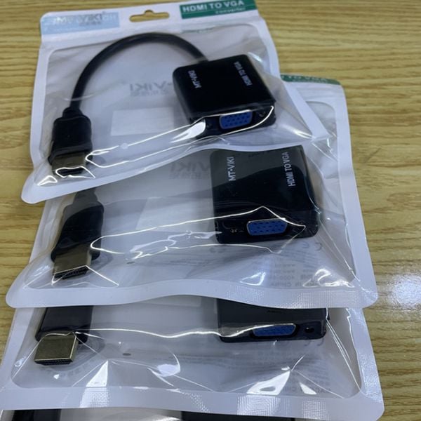Cáp Chuyển HDMI to VGA MT-ViKi Hỗ Trợ Độ Phân Giải Full HD 1080P MT-M02 - Phụ Kiện Điện Tử Việt Nam