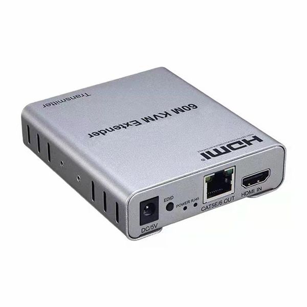 Bộ chuyển đổi HDMI sang cáp mạng LAN có cổng USB kéo dài 60m- HDMI 60M KVM Extender - Phụ Kiện Điện Tử Việt Nam