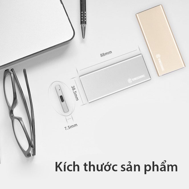 hop doc o cung m2 sata ngff kingshare