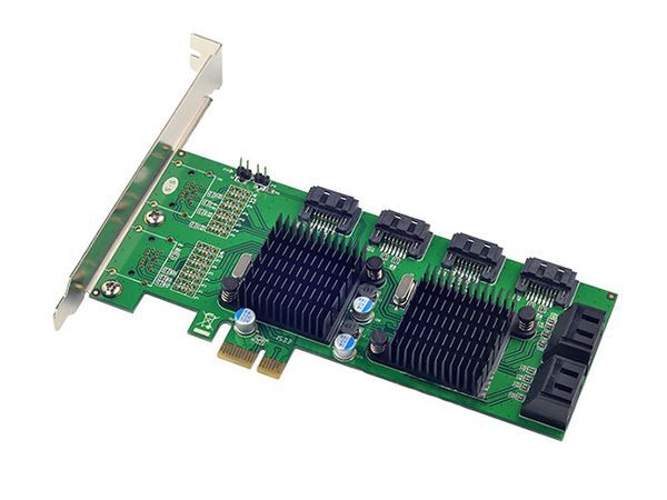 PCI-E 1x to 8 SATA III 6Gbps Syba FG-PCIE608 - Phụ Kiện Điện Tử Việt Nam