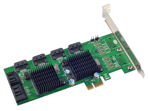 PCI-E 1x to 8 SATA III 6Gbps Syba FG-PCIE608 - Phụ Kiện Điện Tử Việt Nam