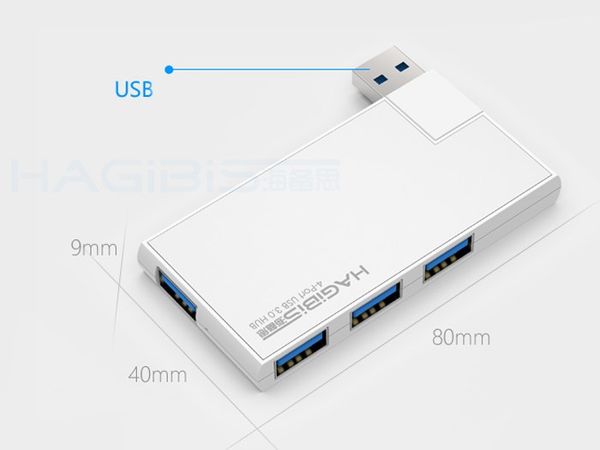 Hub USB 3.0 4 Port Hagibis chuyên dùng cho mabook surface laptop - Phụ Kiện Điện Tử Việt Nam