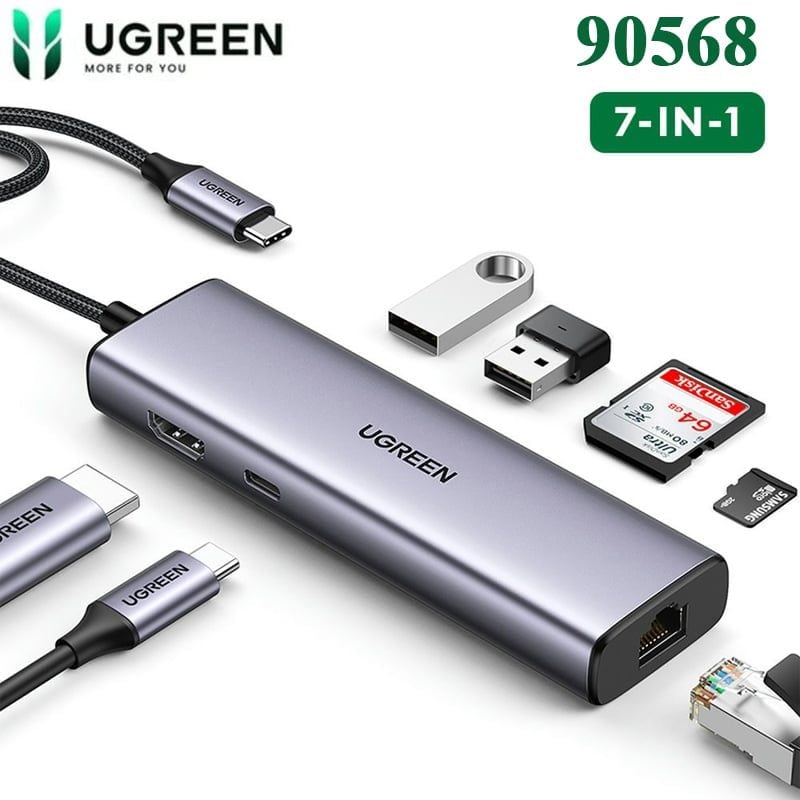 Bộ chia USB Type C đa năng