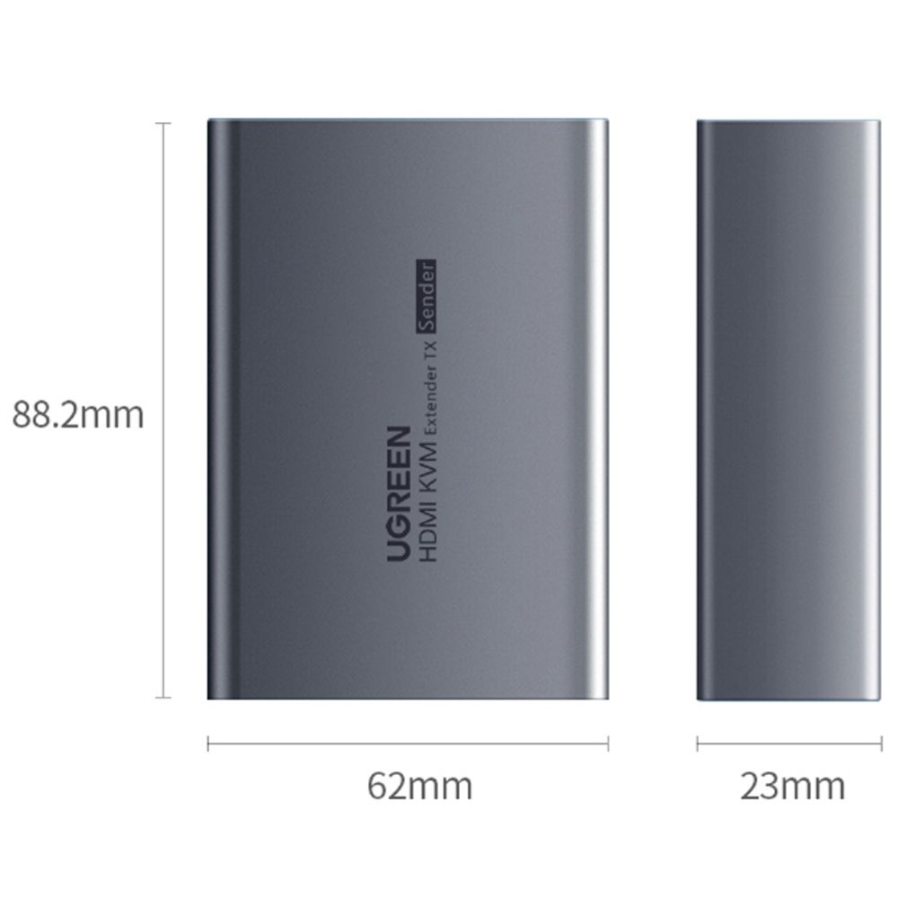 Bộ kéo dài KVM HDMI + USB qua cáp mạng 150M Ugreen CM291 - 60323 + 70438 - Phụ Kiện Điện Tử Việt Nam