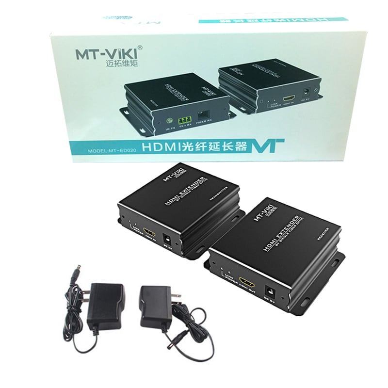 bo keo dai hdmi qua cap quang 20km mt-viki mt-ed020