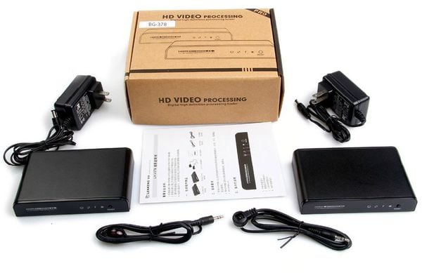 Bộ khuếch đại kéo dài HDMI qua cáp quang 20Km full HD1080P LengKeng LKV-378 - Phụ Kiện Điện Tử Việt Nam
