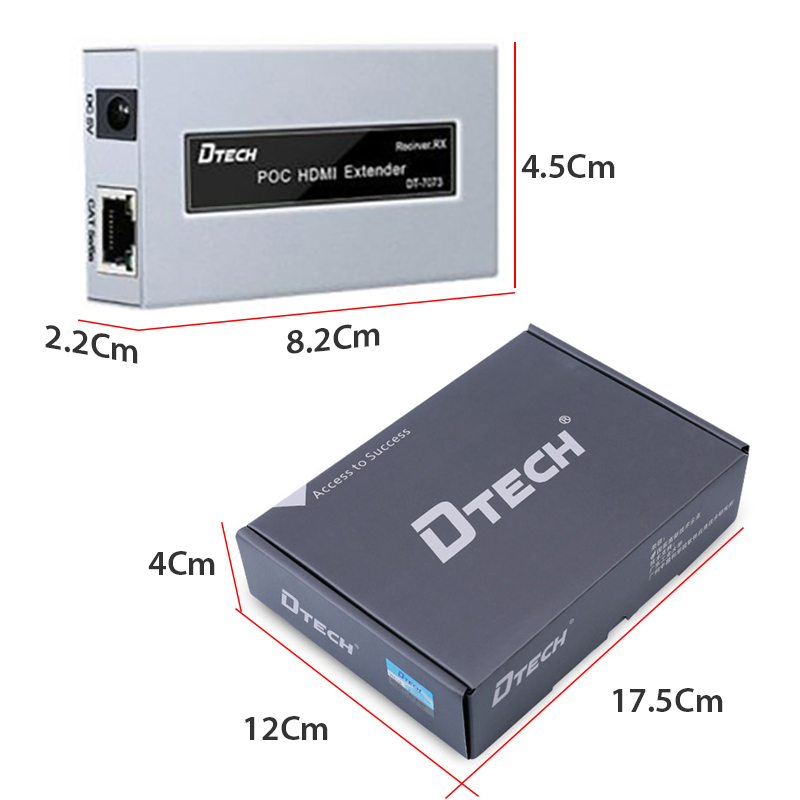 bo khuech dại hdmi qua cap mang 60 met dtech dt-7073