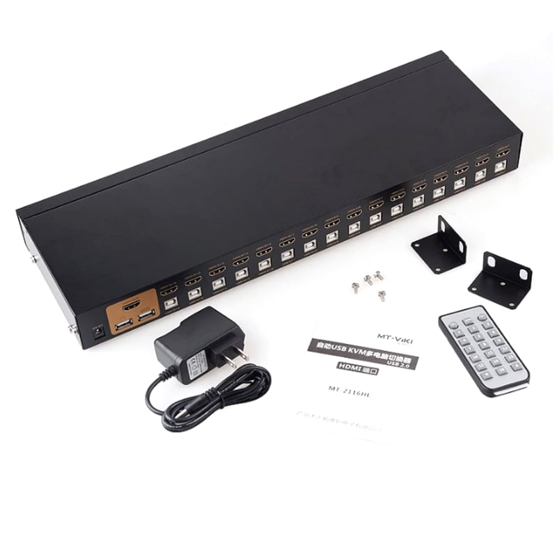 switch hdmi 16 vao 1 ra mt-viki MT-2116HL