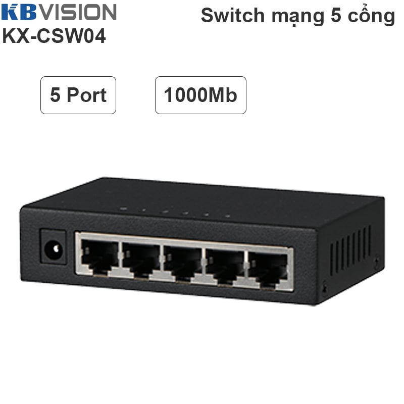 switch mạng 5 cổng gigabit