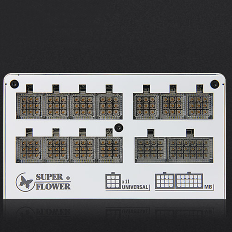 Cáp nguồn Molex 9PIN ra 2 đầu 6PIN 50Cm - Chuyển nguồn từ PSU LEADEX Iceberg Kingdee ra Card đồ họa - Phụ Kiện Điện Tử Việt Nam