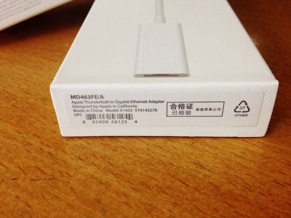Thunderbolt to Lan Gigabit Adapter, Cáp chuyển đổi phụ kiện điện tử - Phụ Kiện Điện Tử Việt Nam