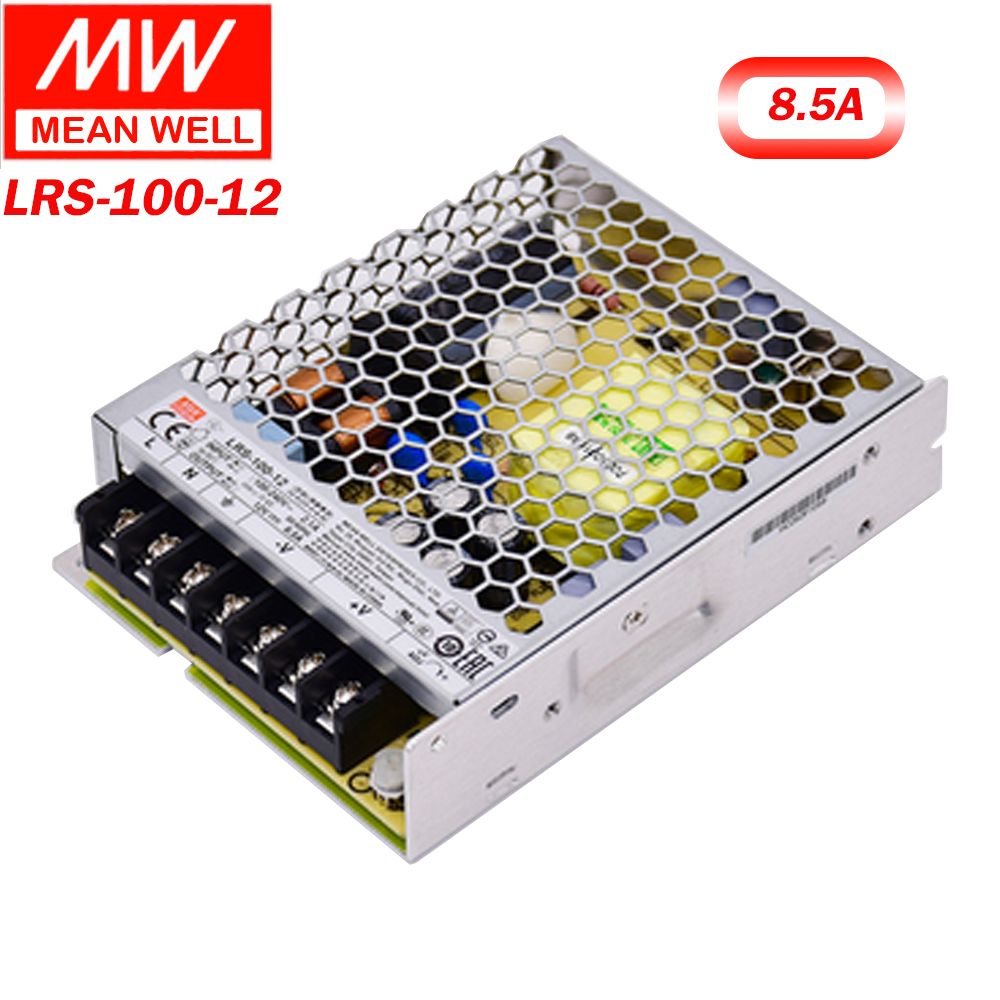 Nguồn DC LED 12V-8.5A 102W Meanwell LRS-100-12 - Phụ Kiện Điện Tử Việt Nam