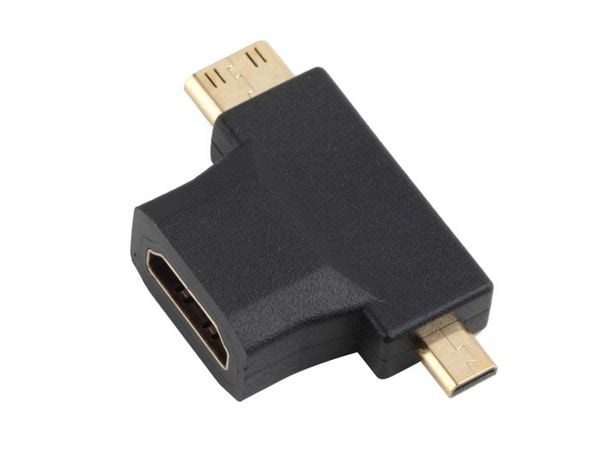 Đầu chuyển đổi Micro HDMI Mini HDMI sang HDMI Female - Phụ Kiện Điện Tử Việt Nam