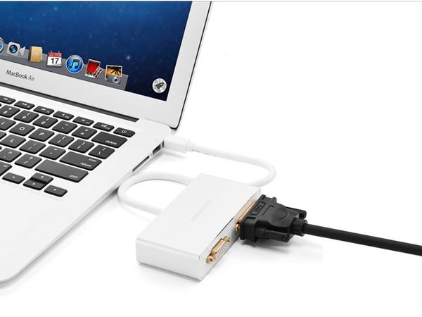 Mini Displayport to HDMI DVI VGA Ugreen 10440 hỗ trợ 4K - Phụ Kiện Điện Tử Việt Nam