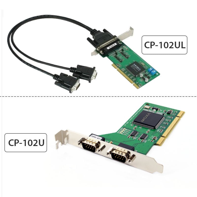 card pci-e ra 2 rs232 moxa cp-102ul