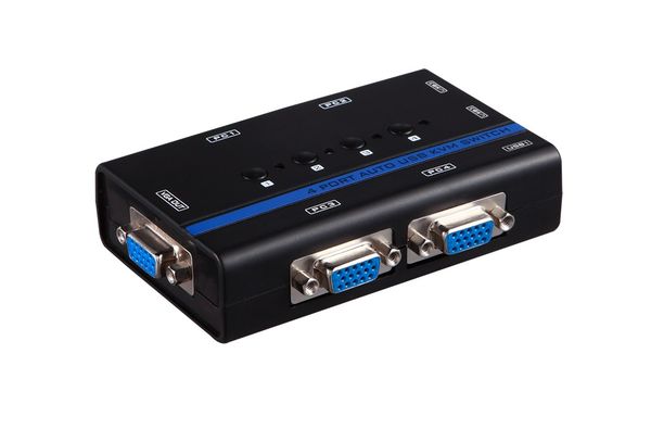 Auto KVM switch VGA USB 4 port - Bộ chuyển mạch VGA KVM 4 CPU ra 1 màn hình MT-VIKI MT-462KL - Phụ Kiện Điện Tử Việt Nam