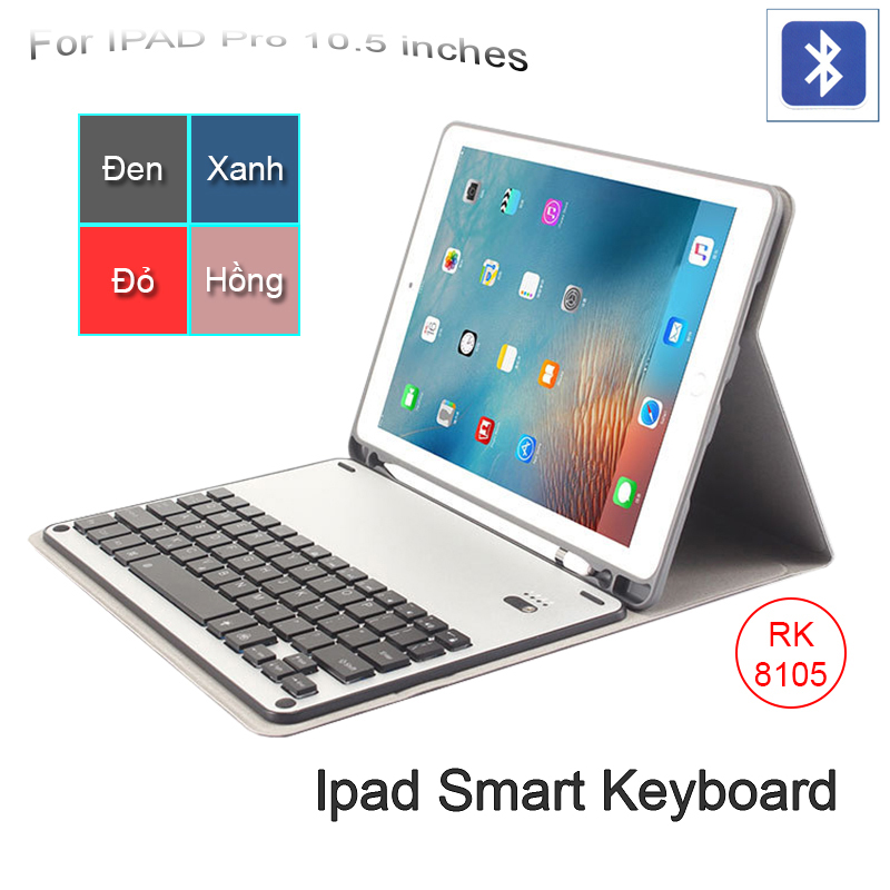 ban phim bluetooth cho ipad pro 10.5 inches co bao da