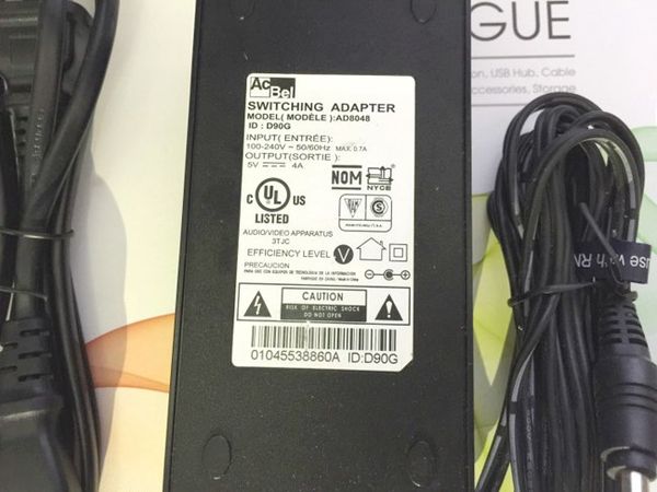 Nguồn 5V-4A 5.5m x 2.1mm Acbel - Phụ Kiện Điện Tử Việt Nam