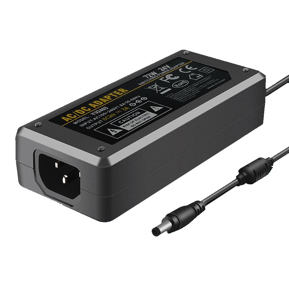 Bộ nguồn adapter DC 24V-2A 48W chân cắm 5.5*2.5mm YU-2402 - Phụ Kiện Điện Tử Việt Nam