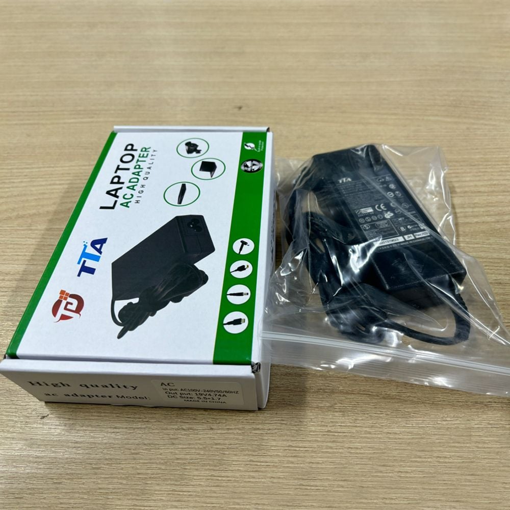 Bộ nguồn sạc laptop Acer 19V-4.74A 90W chân 5.5*1.7mm chính hãng TTA - Phụ Kiện Điện Tử Việt Nam