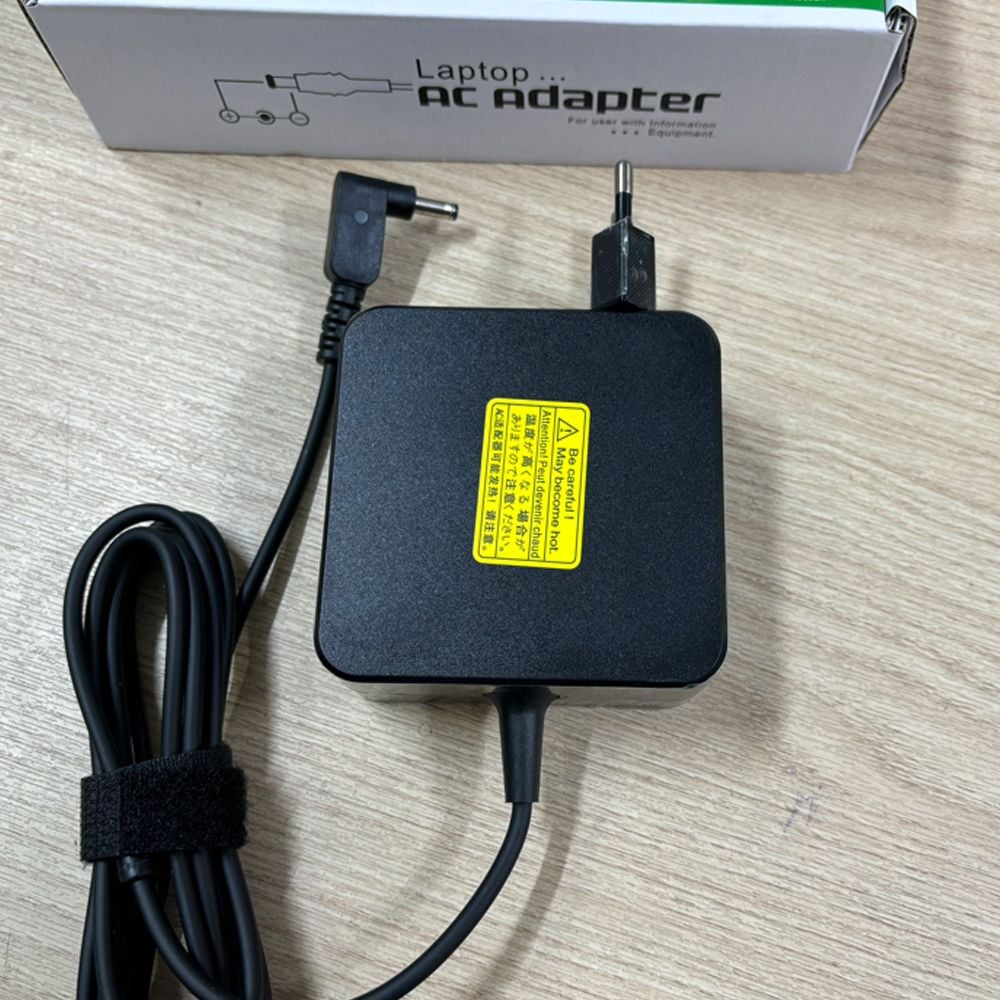 Bộ nguồn sạc pin laptop Asus 19V-3.42A 65W chân 4.0*1.35mm chính hãng TTA - AS-65DWA - Phụ Kiện Điện Tử Việt Nam