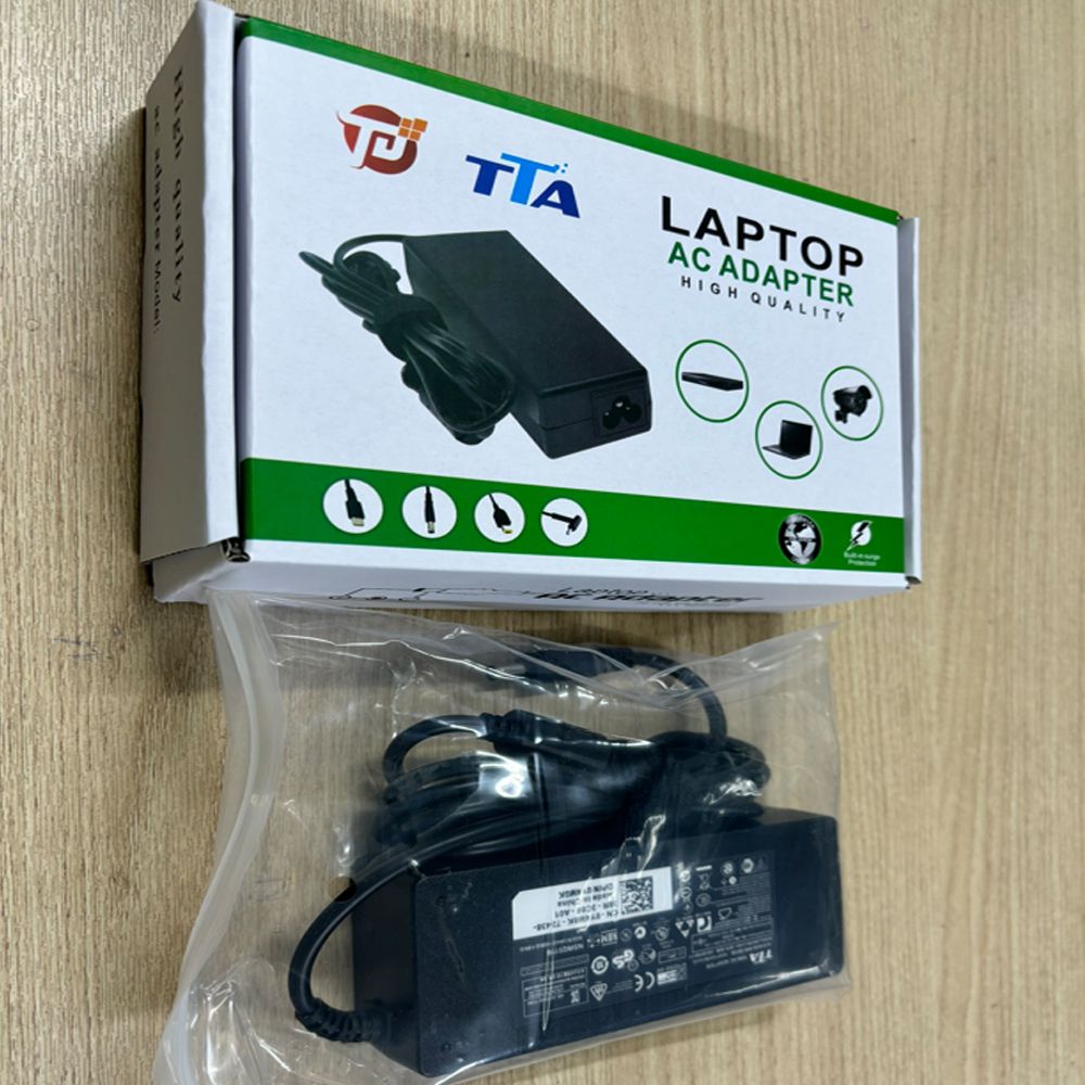 Bộ nguồn sạc pin laptop Dell 19.5V-4.62A 90W chân 4.5*3.0mm chính hãng TTA - DE-90PM111 - Phụ Kiện Điện Tử Việt Nam