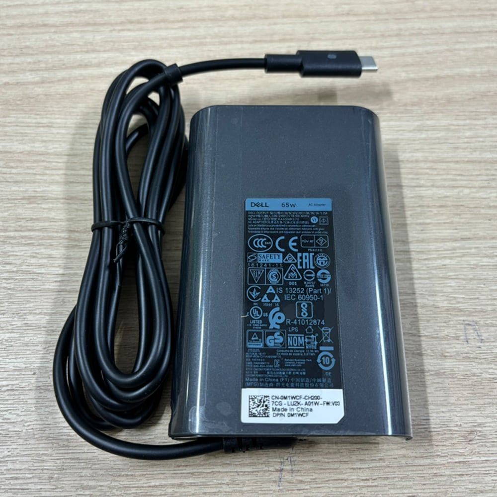 Bộ nguồn sạc pin laptop Dell 65W chân Type C chính hãng TTA - HA65NM170 - Phụ Kiện Điện Tử Việt Nam