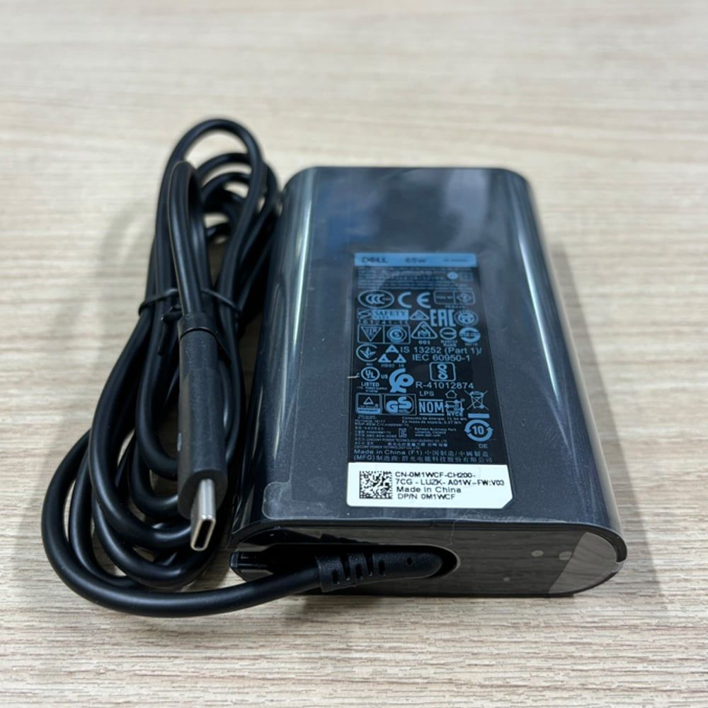 Bộ nguồn sạc pin laptop Dell 65W chân Type C chính hãng TTA - HA65NM170 - Phụ Kiện Điện Tử Việt Nam