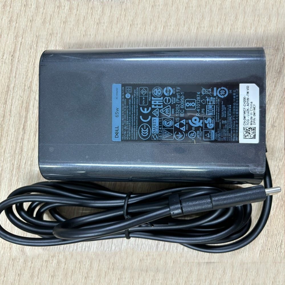 Bộ nguồn sạc pin laptop Dell 65W chân Type C chính hãng TTA - HA65NM170 - Phụ Kiện Điện Tử Việt Nam