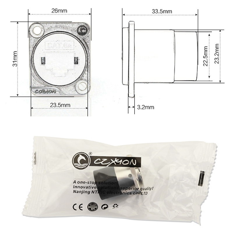 nhan mang cat6a coraon lc-cat6a