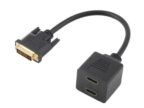 Cáp chia DVI ra 2 HDMI - Phụ Kiện Điện Tử Việt Nam