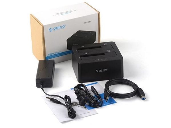 HDD Docking 2 khay ORICO 6629US3-C USB3.0 chính hãng - Phụ Kiện Điện Tử Việt Nam
